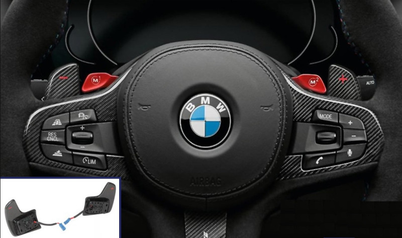Jeu de palettes de commande des vitesses M Performance pour BMW Série 3 G20 G21