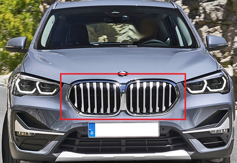 Grilles de calandre XLINE pour BMW X1 F48 LCI (phase 2 à partir de 06/2019)