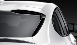 Ailerons arrière noir brillant gauche/droite (M Performance) pour BMW X4 G02