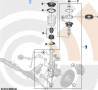 Kit de réparation palier-support ESSIEU AVANT pour BMW Série 3 E90 E91 E92 E93