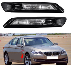 Feu clignotant latéral répétiteur d'aile avant (coté au choix) pour BMW Série 5 F10 F11