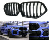 Grilles de calandre noires brillantes pour BMW X6 G06