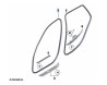 Joint de porte / bordure de porte avant (coté au choix) pour BMW X1 E84