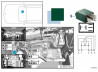 Relais essuie glace K36 vert pour BMW X1 E84