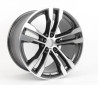 Jante 20" style 468 M à rayons doubles, bicolores « Orbitgrey », polies BMW X5 F15