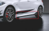 Recouvrements bas de caisse noir brillant M PERFORMANCE (deux cotés) pour BMW Série 1 F40