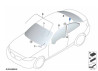Vitre latérale arrière droite  BMW Série 2 F22 et F87