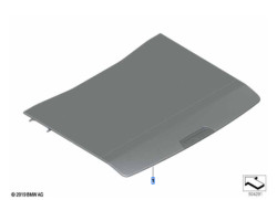 Plage arrière pour BMW X6 G06