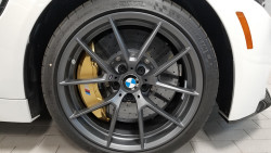 Jante 19" style 763 M noir mat à rayons doubles pour BMW M2 F87 M3 80 F4 F82