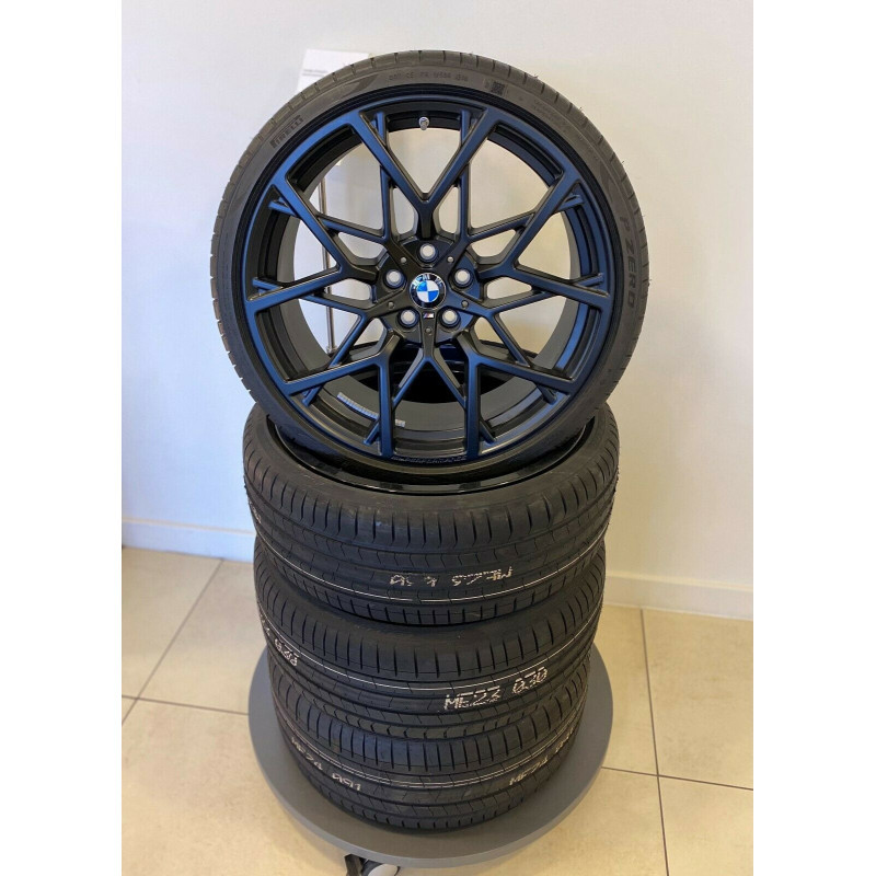 Roues complètes été 20" Style 795M noir Mat pour BMW Série 4 G22 Coupé