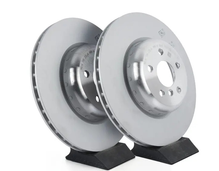 Kit Freinage Essieu Arrière ATEC Germany BMW Série 3 E46 - Disques Ventilés + Plaquettes + Mâchoires