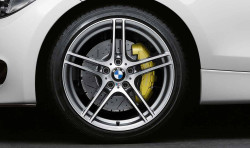 Jante 19" BMW Performance style 313 à rayons doubles « Ferricgrey », polies pour BMW Série 3 E90 E91 E92 E93