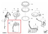 Pompe à carburant (droit) pour BMW X3 E83 (essence uniquement)