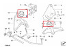 Supports moteur avec écrous / vis (coté au choix) pour BMW Série E39