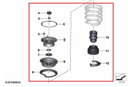 Kit complet tête d'amortisseur AVANT pour BMW Série 3 E90 E91 E92 E93
