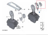 Cache commutateur sélecteur de vitesse - BMW Série 5 F10, F11