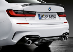 Diffuseur arrière en Carbone BMW M Performance pour BMW Série 3 G20 G21