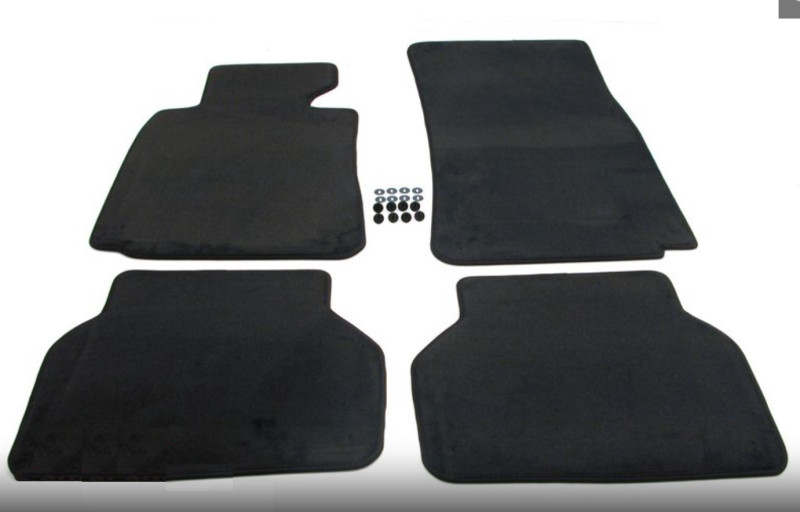 Jeu de tapis de sol velours (couleur au choix) pour BMW Série 5 E39