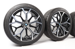 Roues complètes été 22" style 785M pour BMW X7 G07