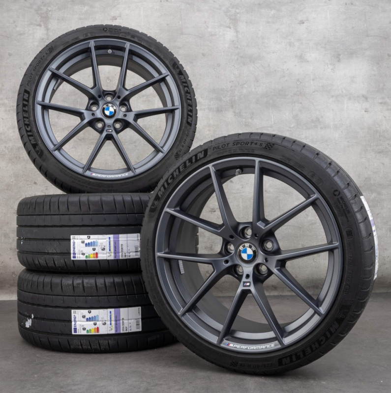 Roues complètes été 19" style 898M pour BMW Série 4 G22 G23