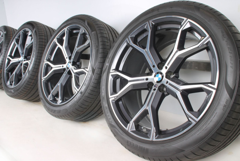 Roues complètes été 21" style 741M pour BMW X5 G05