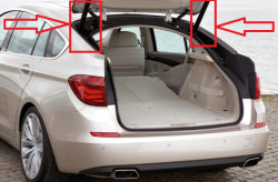 Vérins / Ressorts pneumatiques de coffre hayon pour BMW Série 5 GT F07