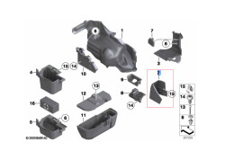 Revêtement de coffre à bagages arrière - BMW Z4 E89