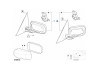 Rétroviseur extérieur chauffant à mémoire - BMW Série 3 E46