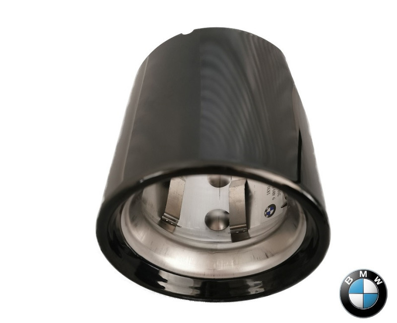 Embout échappement NOIR BRILLANT pour BMW X2 F39