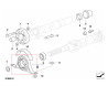 Palier intermédiaire d'arbre de transmission - BMW Serie 3 E46