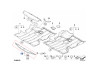 Pièce intermédiaire de blindage compartiment moteur - BMW Série 1 E87