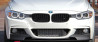 Lame avant M Performance noir mat - BMW Série 3 F30 F31