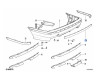 Lame de pare-chocs arrière - BMW M3 E36