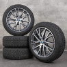 Roues complètes hiver 17" style 489 pour BMW Série 1 F40