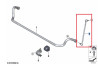 Support oscillant de barre stabilisatrice antiroulis avant (coté au choix) avec silentbloc pour BMW Série 3 E90 E91 E92