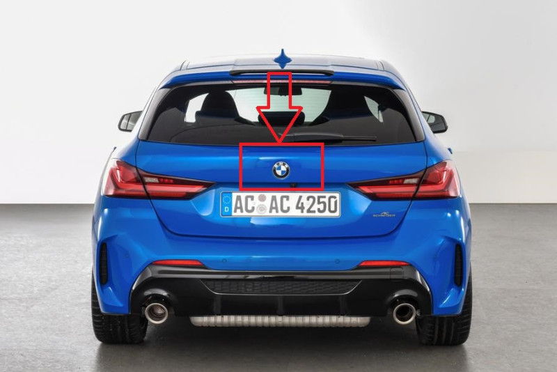 Logo de coffre pour Série 1 F40