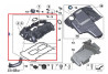 Couvre culasse avec joint pour BMW X3 F25 (18i / 20i / 28i) N20
