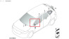 Vitre latérale fixe porte avant droite (passager) pour BMW Série 2 Active Tourer U06