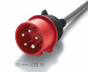 Câble adaptateur CEE 16 A (rouge, triphasé) pour BMW i4 G26