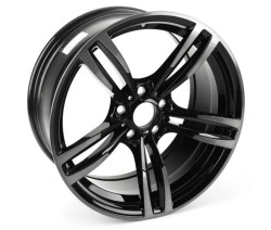 Jante 19" style 437 M JETBLACK à rayons doubles pour BMW M2 F87 M3 80 F4 F82