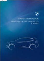 Notice d'utilisation du véhicule pour BMW Série 2 Active Tourer U06