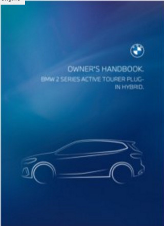 Notice d'utilisation du véhicule pour BMW Série 2 Active Tourer U06