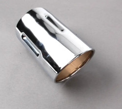 Embouts d'échappement chrome (quantité 2) pour BMW Z4 E85 E86 (2.5 et 3.0 l uniquement)