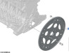 Volant moteur de boite automatique pour BMW Serie 3 E91, E92, E93 (318d / 320d uniquement)