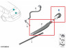 Bras d'essuie-glace arrière avec cache pour BMW Série 3 Touring G21