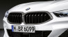 Grille de calandre CARBONE M Performance pour BMW Série 8 Coupé G14 Cabriolet G15 Gran Coupé G16