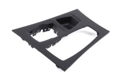 Cache console centrale, centre (schwarz ) pour BMW X5 E70 X6 E71 (à partir de 2009)