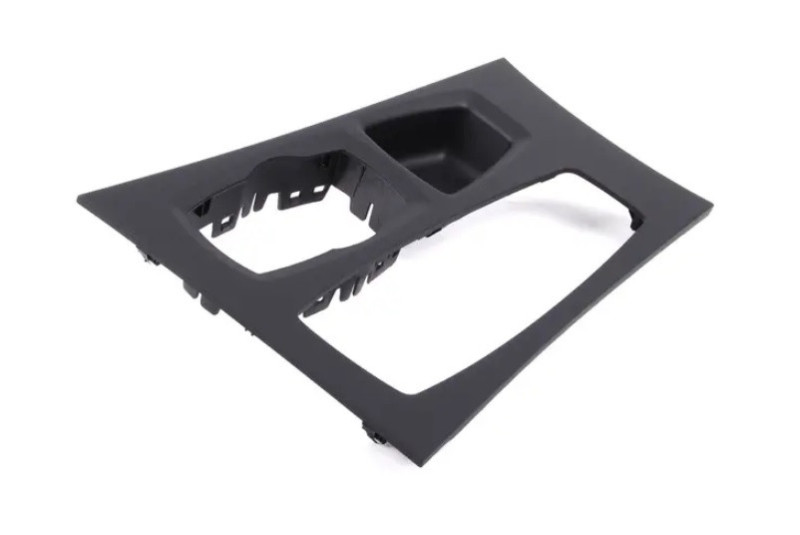 Cache console centrale, centre (schwarz ) pour BMW X5 E70 X6 E71 (à partir de 2009)