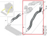 Conduite d'air de suralimentation pour BWM Série 1 E81 E82 E87 (116d / 118d / 120d / 123d uniquement)