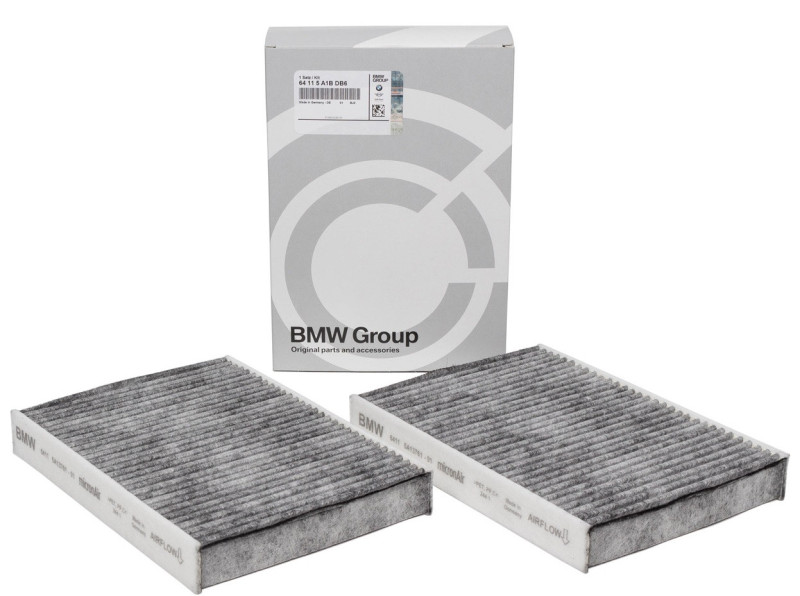 Jeu microfiltres/filtre à charbon actif pour BMW X5 G05 F95 M